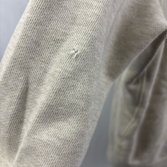 Polo Ralph Lauren Hoodie Men’s Large Tan Thermal Waffle Hood Zip - Picture 10 of 10